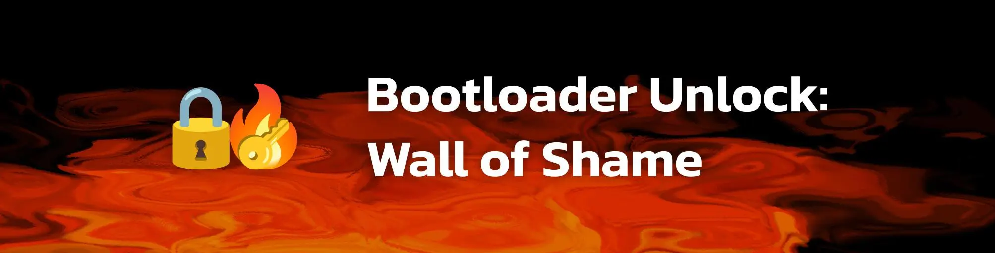 bootloader-unlock-wall-of-shame
Этот репозиторий представляет собой список производителей смартфонов, которые ограничивают или запрещают разблокировку загрузчика на своих устройствах | Сетка — социальная сеть от hh.ru