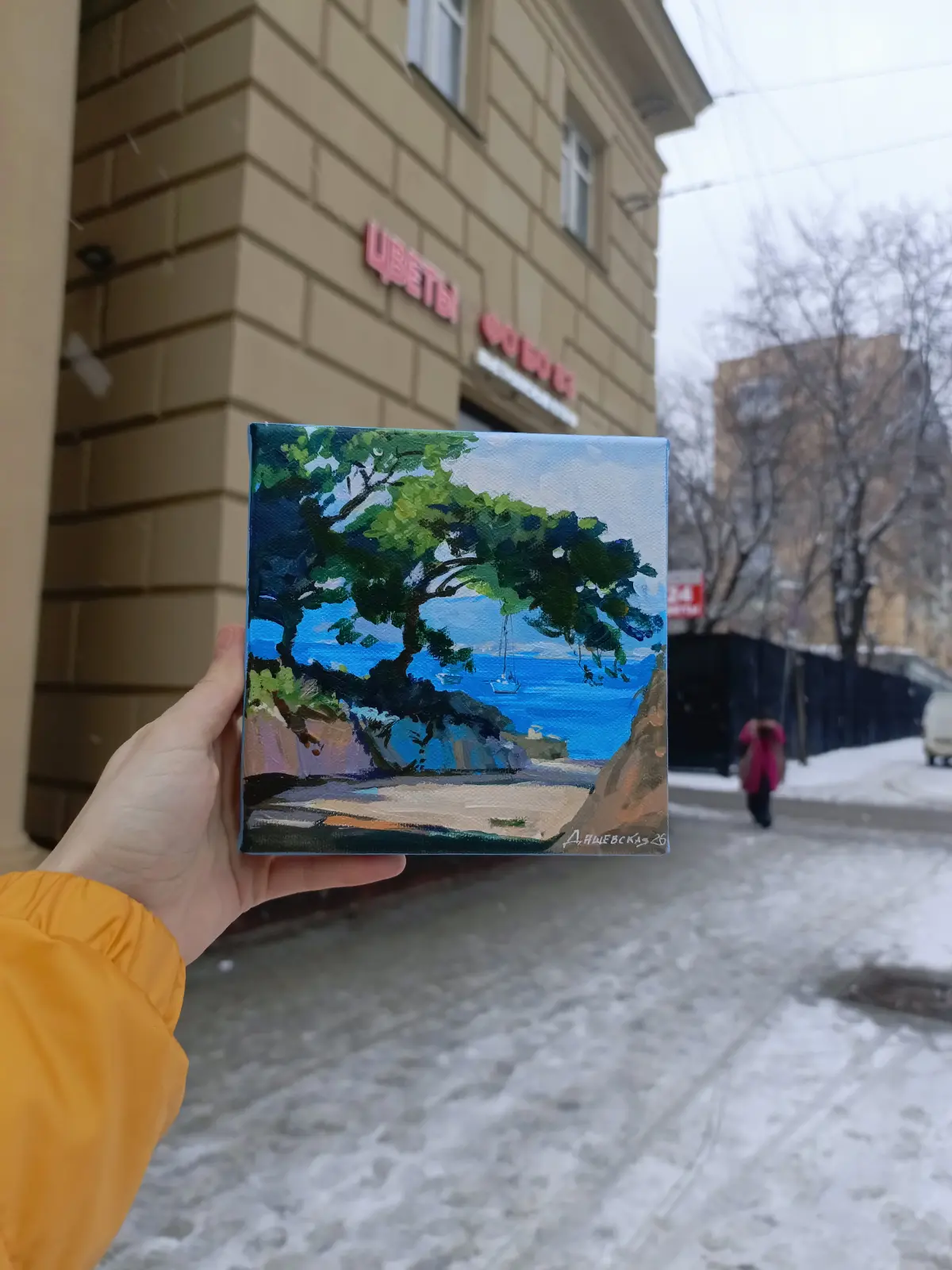 15*15 акрил , холст на подрамнике.
,Встреча, | Сетка — социальная сеть от hh.ru
