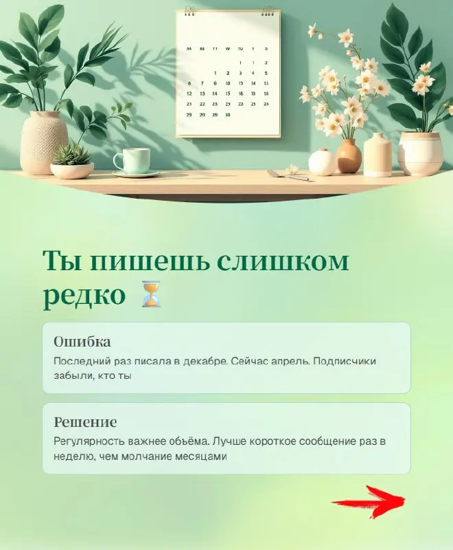 7 причин, почему твои сообщения в TГ и ВК не читают
Отправляешь сообщения подписчикам, а они молчат? Открываемость упала, реакции ноль, продаж нет?
Весной это частая история | Сетка — социальная сеть от hh.ru