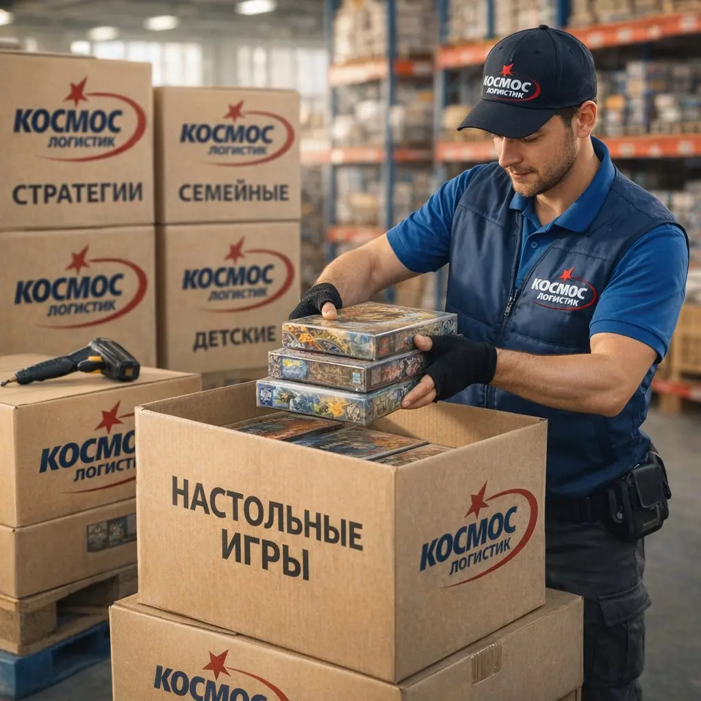 Логистика настолок: советы поставщикам
Для защиты коробок используйте пятислойный картон. В Космос Логистик мы храним игры от 25 р/сутки за паллет, соблюдая влажность | Сетка — социальная сеть от hh.ru