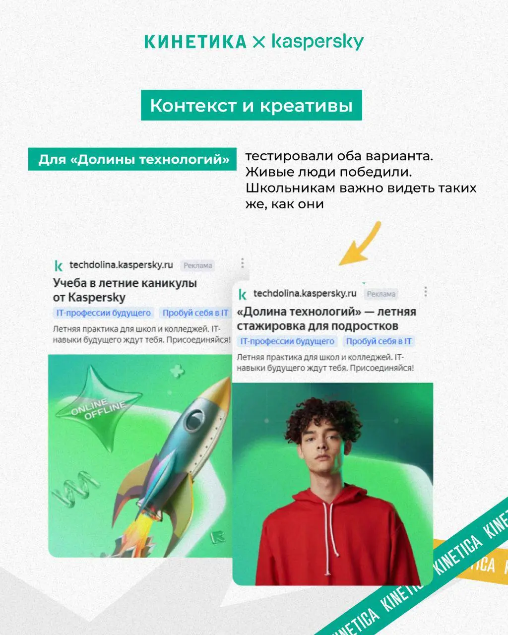 🤖 Как мы помогли «Лаборатории Касперского» найти молодые IT-таланты: история про котиков, родителей и +800% откликов
Мы работаем с «Лабораторией Касперского» уже более трех лет | Сетка — социальная сеть от hh.ru