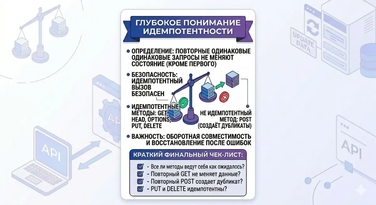 Эвристики тестирования API | Сетка — социальная сеть от hh.ru