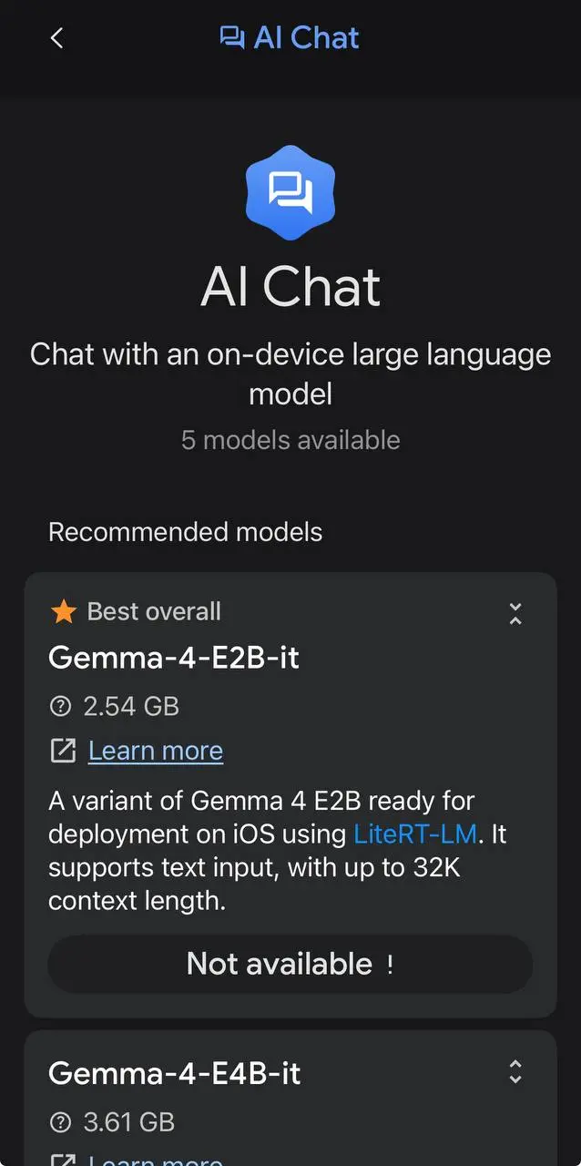Заметил свежий апдейт для локальных нейросетей на телефоне — Google выпустил Gemma 4 и прокачал AI Edge Gallery.
Если коротко: теперь умный помощник реально живёт в твоём устройстве, а не в облаке | Сетка — социальная сеть от hh.ru