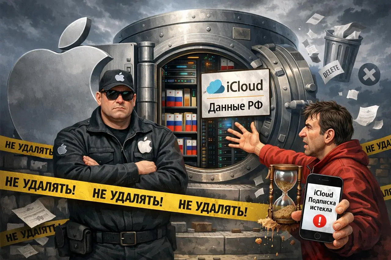 Слух: Apple не будет удалять данные россиян после окончания iCloud 💃
После блокировки оплаты счёта с помощью мобильного Apple выпустила подтверждение на странице поддержки, что если у вас закончится i... | Сетка — социальная сеть от hh.ru