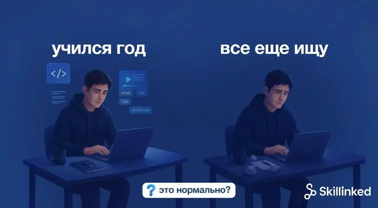 ❓«Я учился год и все еще ищу работу. Это нормально?» | Сетка — социальная сеть от hh.ru