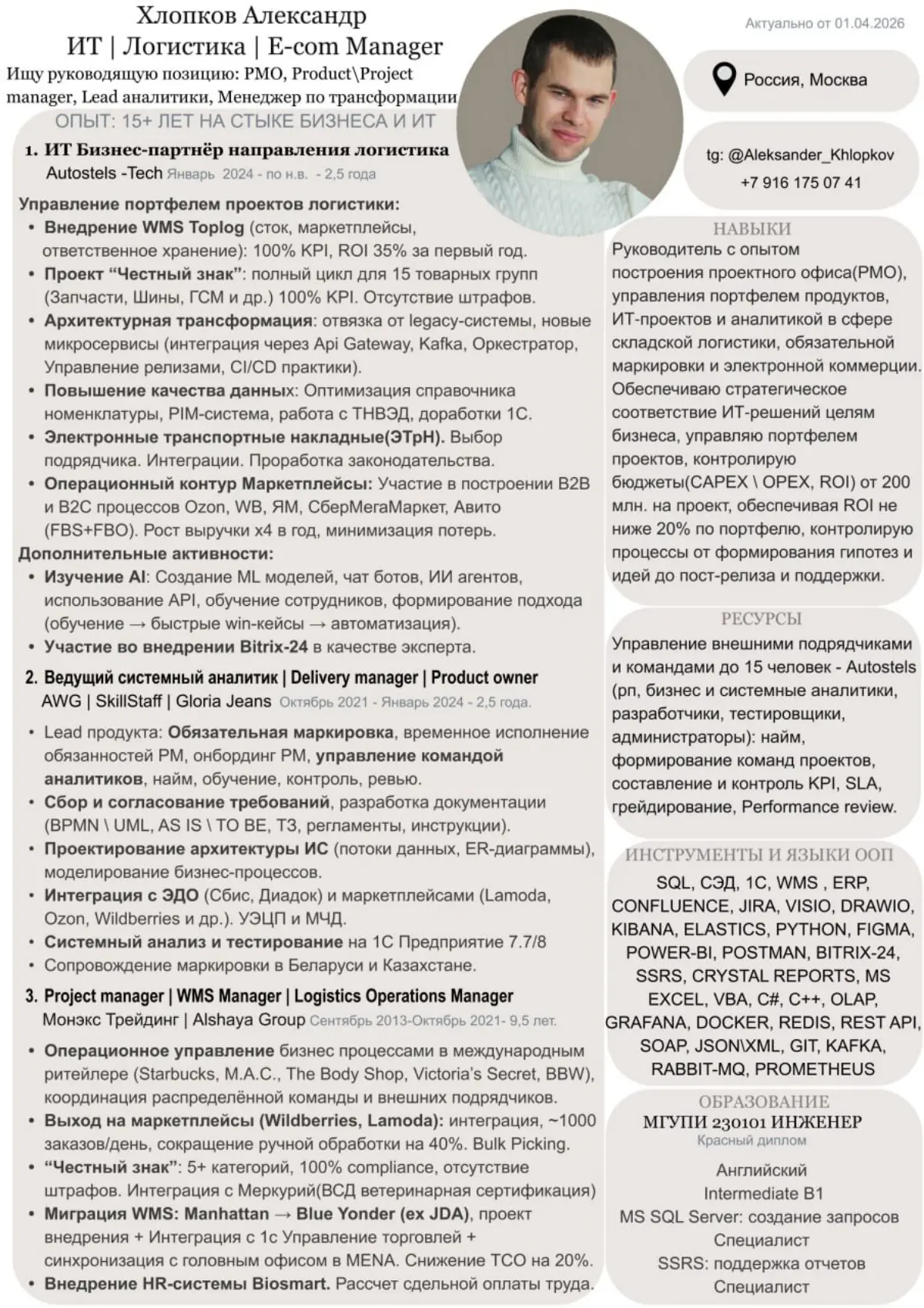 Не резюме ищет работу Работа ищет тех, кто готов к сложности | Сетка — социальная сеть от hh.ru