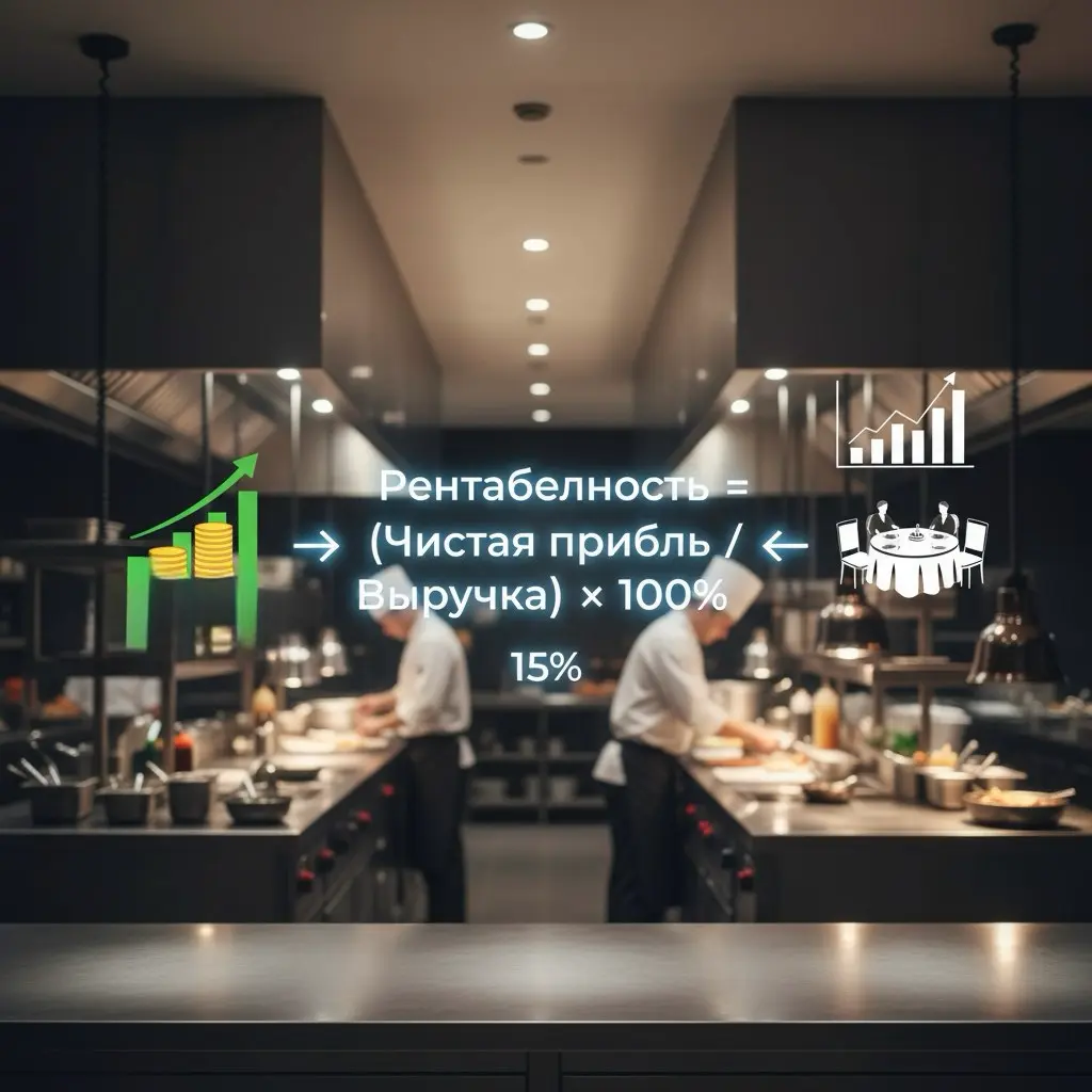 Рентабельность в 15% для ресторанного бизнеса может быть как реальностью, так и мифом, в зависимости от множества факторов, таких как тип заведения, его местоположение, концепция, управление затратами... | Сетка — социальная сеть от hh.ru