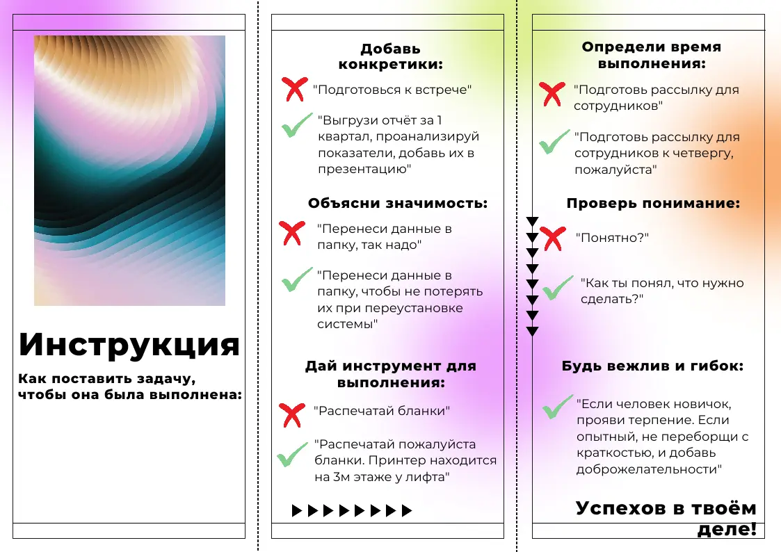 📢 Как давать инструкции, чтобы вас поняли с первого раза | Сетка — социальная сеть от hh.ru