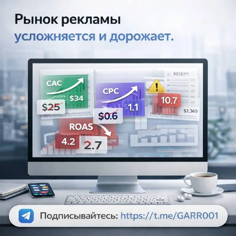 Рынок рекламы усложняется и дорожает.
И это не временное явление, а новая реальность.
Дешёвых кликов больше нет. Простых воронок тоже.
Аудитория устала, каналы перегреты, конкуренция выросла | Сетка — социальная сеть от hh.ru