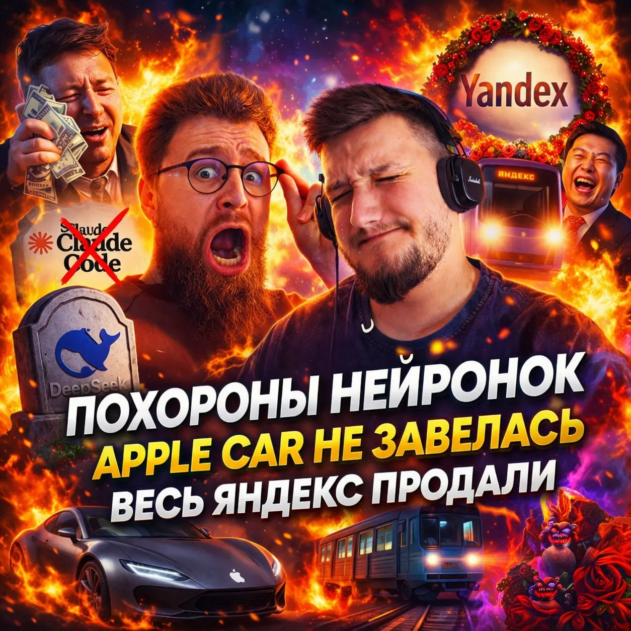 ⚡️ Новости: Коллапс DeepSeek / OpenAI уничтожил Sora и Disney / Утечка кода Claude ⚡️
В этом выпуске подкаста разбираем три технологических провала недели, которые обошлись компаниям в миллиарды и раз... | Сетка — социальная сеть от hh.ru