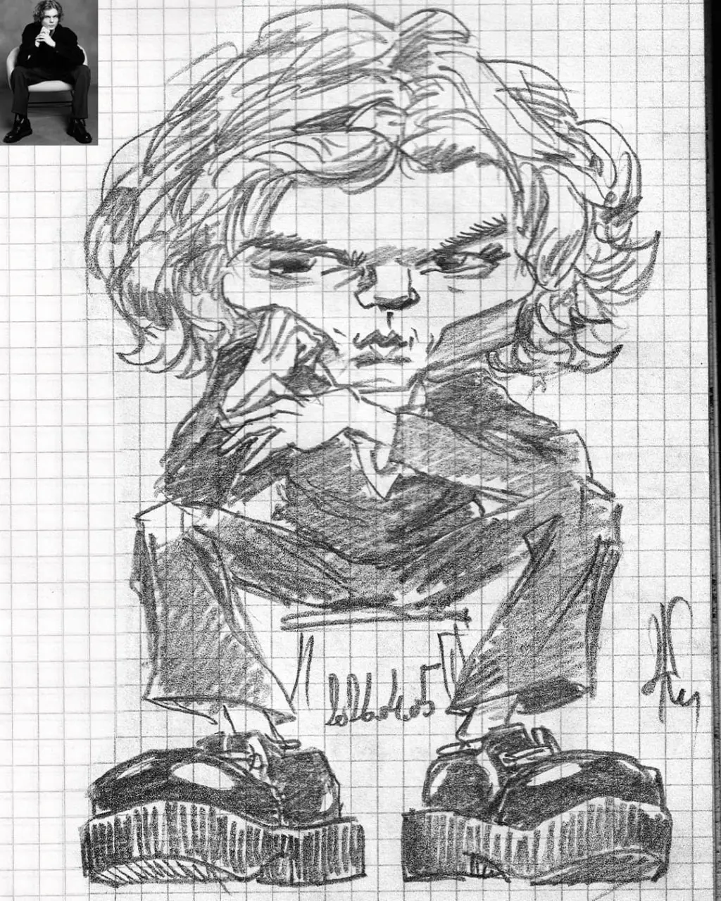 Карандашная разминка
В блоге от @babka.tanya (инста) попалось фото молодого человека, которое тут же захотелось воспроизвести карандашом на бумаге.. | Сетка — социальная сеть от hh.ru