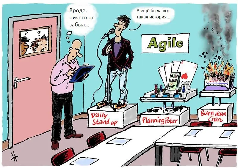 Вариации на тему Scrum 😁
06.06.2025 | Сетка — социальная сеть от hh.ru