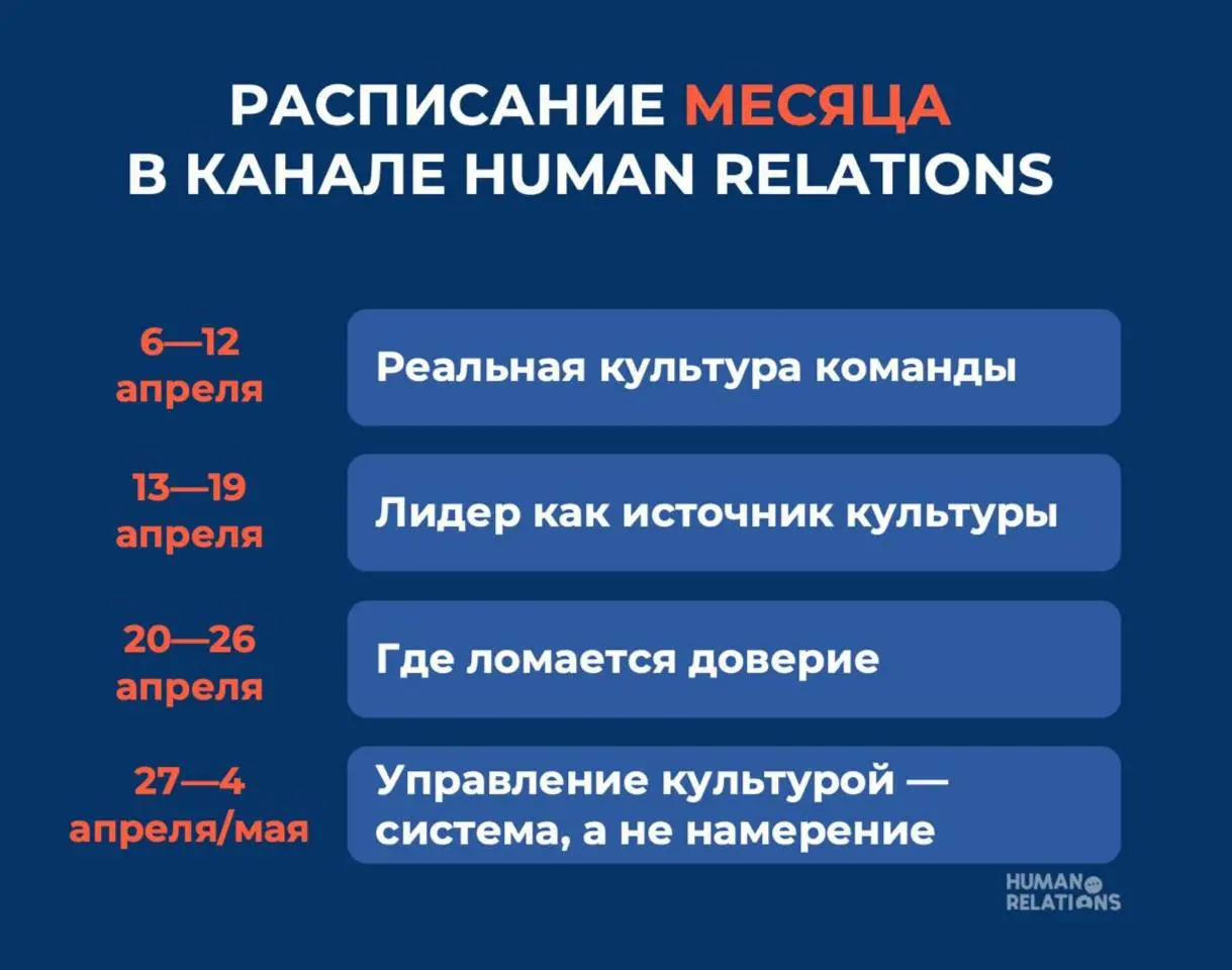 ⭐ Тема апреля в канале · Сила культуры и культура вовлеченности.
Культура уже есть | Сетка — социальная сеть от hh.ru