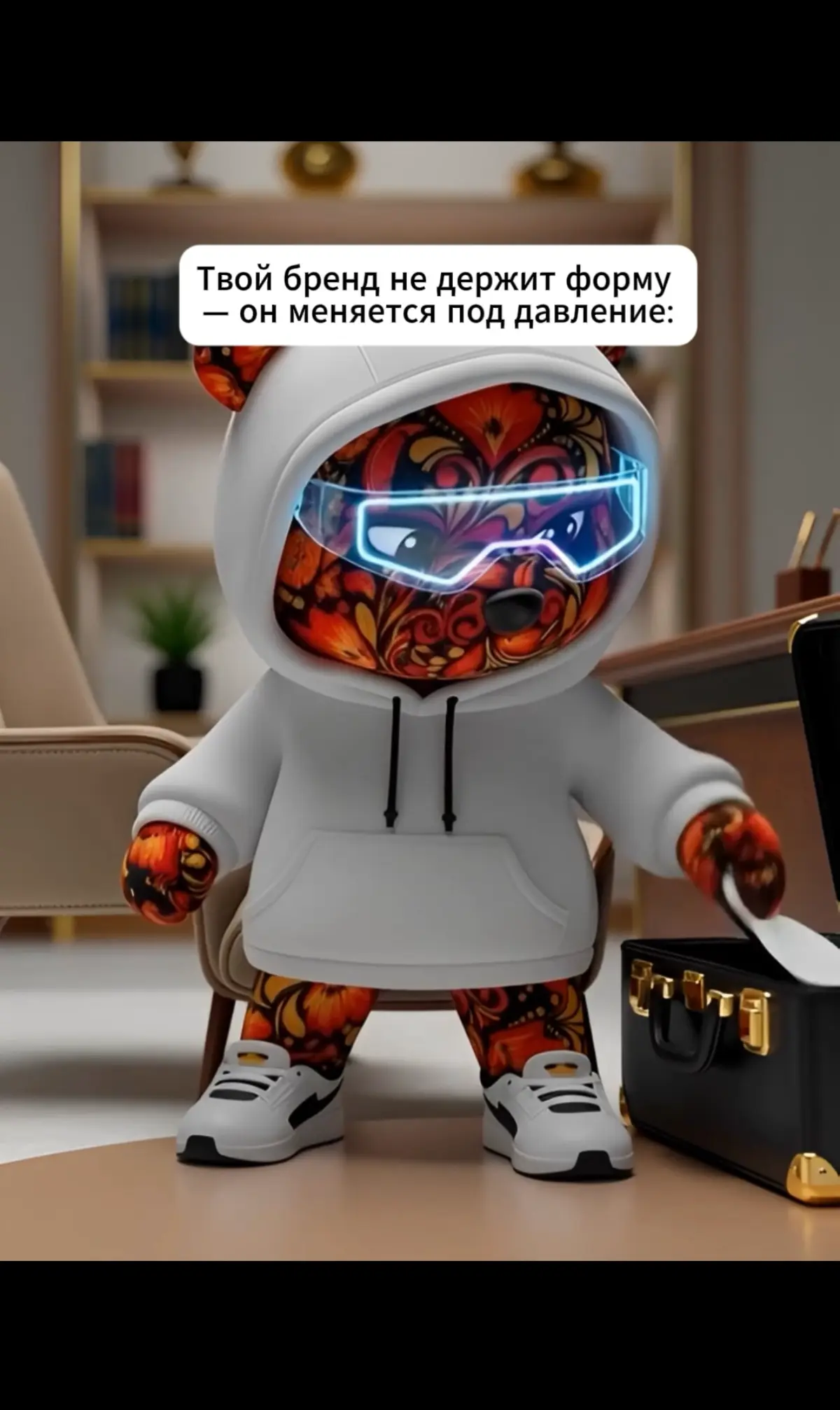 1. Когда бренд не держит форму, он начинает меняться под каждое внешнее воздействие. Новый тренд — новая подача. Новый конкурент — новая стратегия. Новая реакция — новый тон | Сетка — социальная сеть от hh.ru