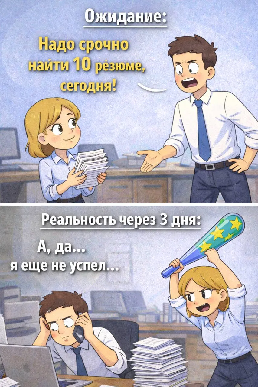 За сколько времени вы закроете эту вакансию?
Один из самых частых вопросов к рекрутменту. И один из самых некорректных.
На него невозможно ответить профессионально, если не опираться на данные | Сетка — социальная сеть от hh.ru