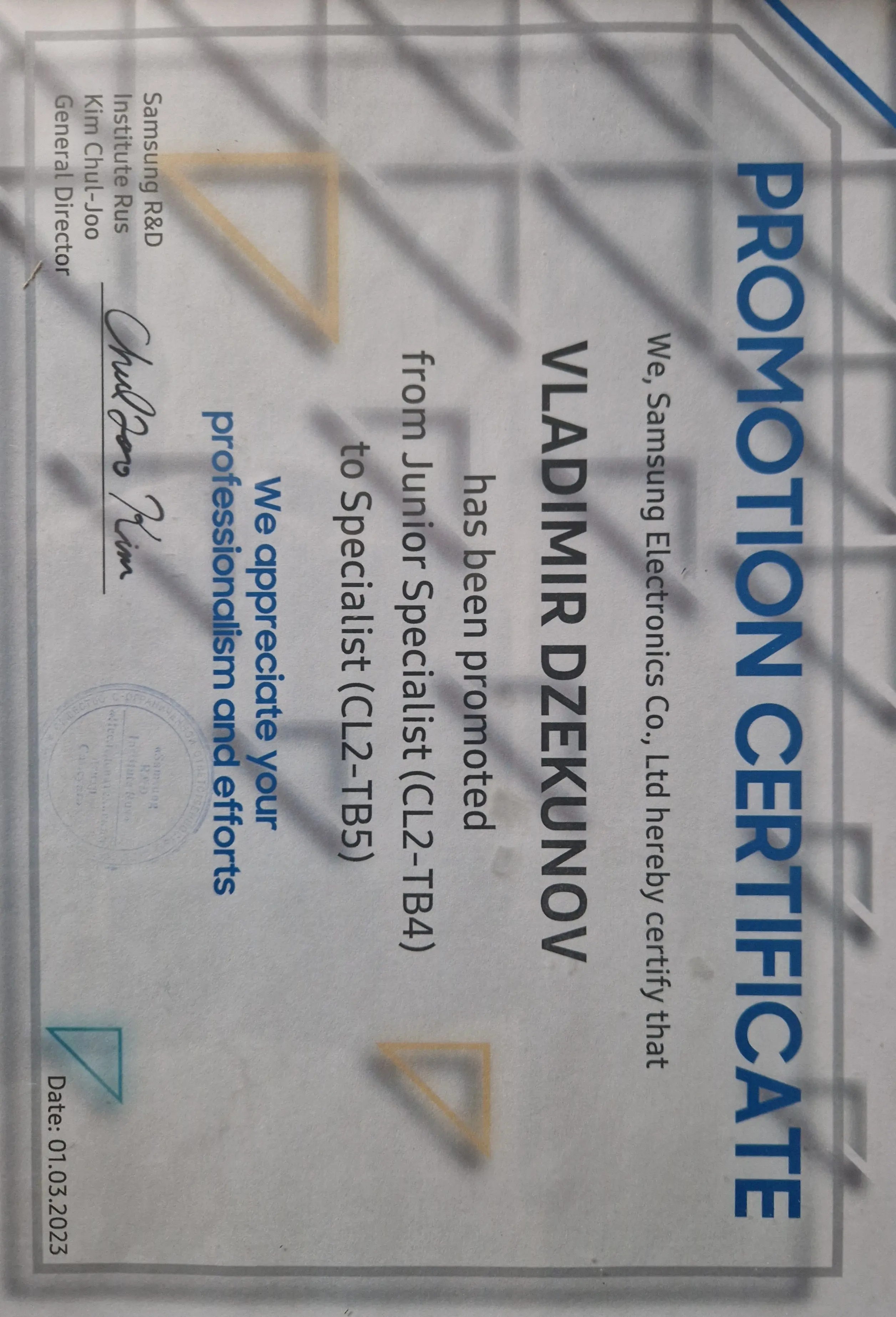 Network member avatar