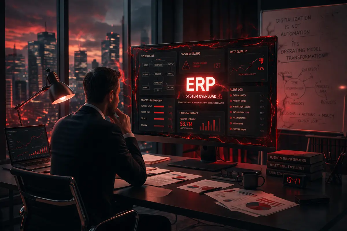 ERP не спасёт: почему цифровизация ломается без пересборки п | Сетка — социальная сеть от hh.ru