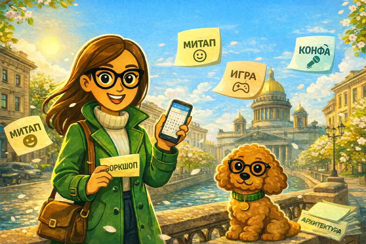 ▪️Апрельский дайджест мероприятий для аналитиков▪️
Весенний привет! Тут и вебинары про законы, и митапы про архитектуру, и воркшопы, и батлы, и клуб, и марафон, и конференции!
Сохраняйте, пересылайте ... | Сетка — социальная сеть от hh.ru