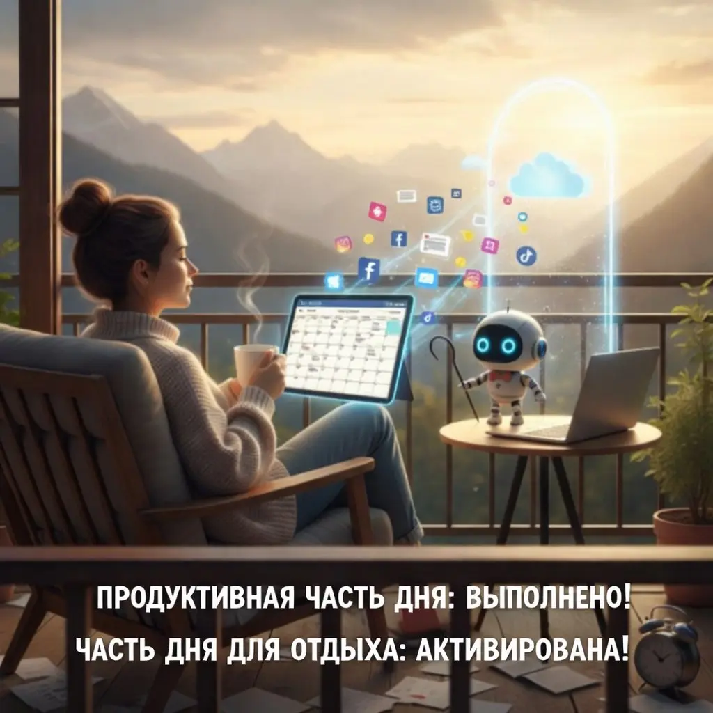 Автоматизация публикаций — это когда контент выходит вовремя, даже если ты в это время героически «на минутку прилег» и проснулся через три часа🫠
Раньше я жила в режиме: «Так, надо выложить пост в 10:... | Сетка — социальная сеть от hh.ru