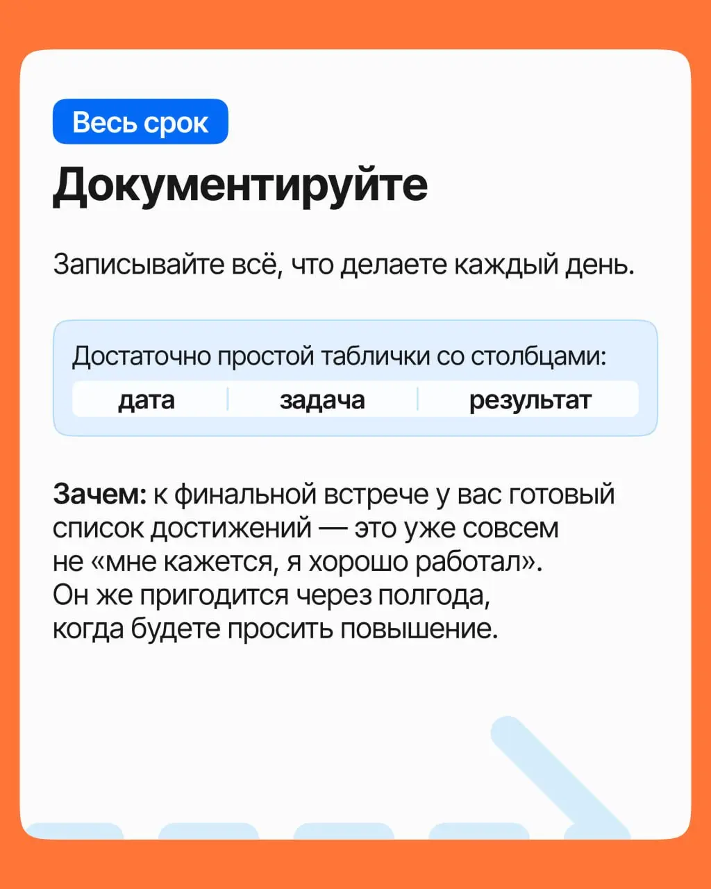 Как начать рост в компании уже на испытательном сроке? | Сетка — социальная сеть от hh.ru