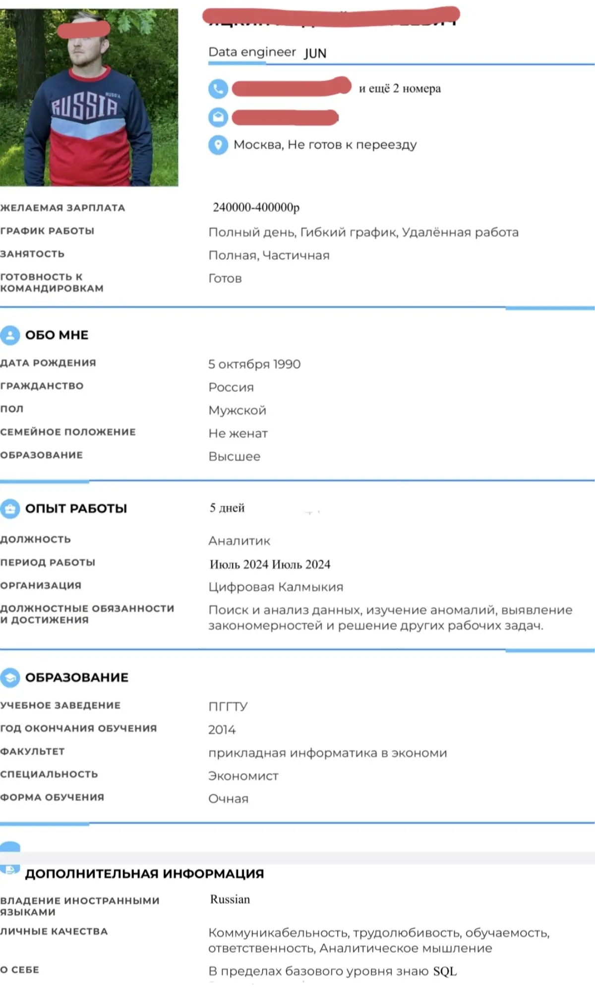 Что вы знаете про современные резюме? | Сетка — социальная сеть от hh.ru