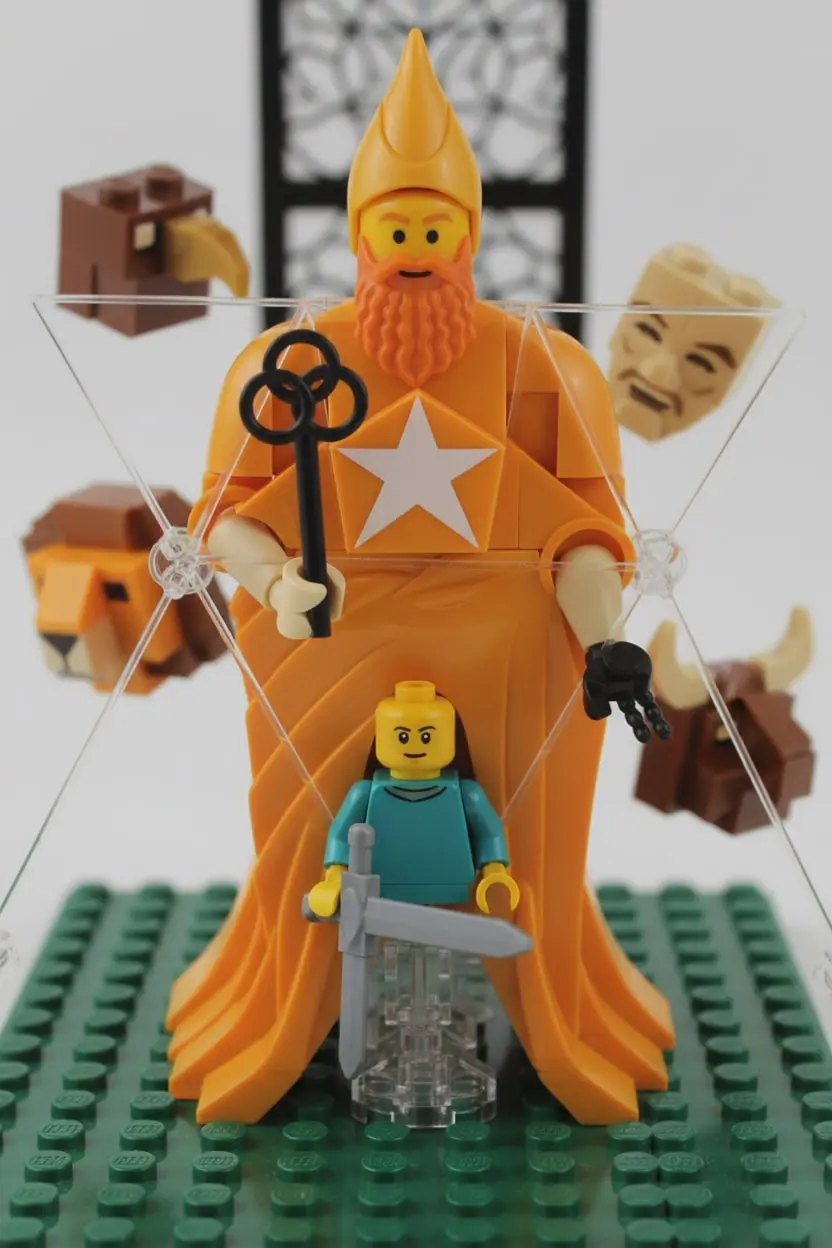 ❤️Коллаб LEGO и Таро Кроули, которого нам не хватает.
Кажется, фантазии на тему коллабораций начинают быть славной традицией. | Сетка — социальная сеть от hh.ru
