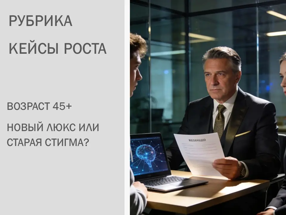 Возраст 45+: как продать свой опыт на рынке труда | Сетка — социальная сеть от hh.ru