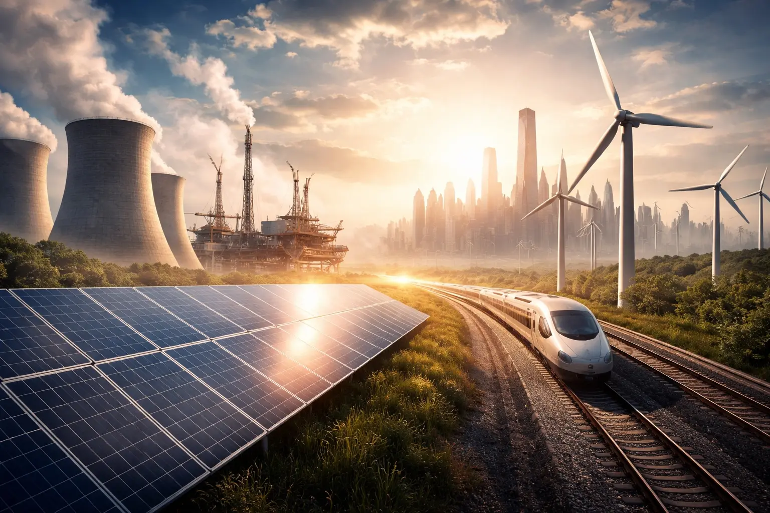 Китай ускоряет энергопереход | Сетка — социальная сеть от hh.ru