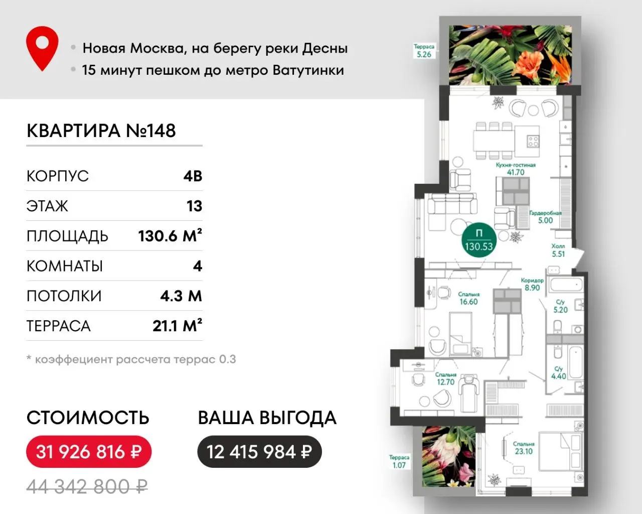 ☄️ Квартиры недели с большой выгодой: последние планировки в культурно-образовательном жилом квартале на живописном берегу Десны
✨ 4 планировки в уже готовых домах в Новой Москве
✨ ключи можно получит... | Сетка — социальная сеть от hh.ru