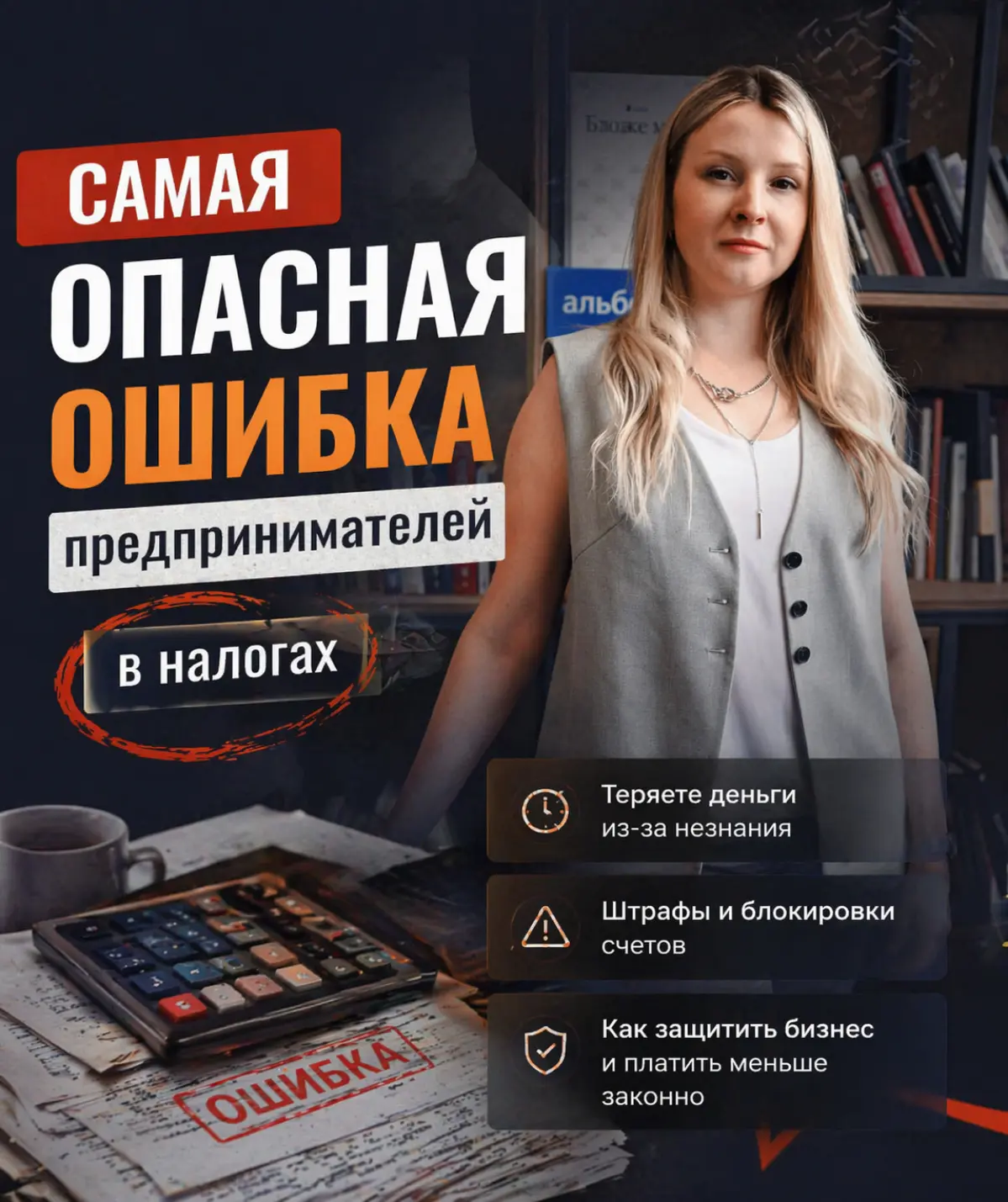 Самая опасная ошибка предпринимателей в налогах! | Сетка — социальная сеть от hh.ru