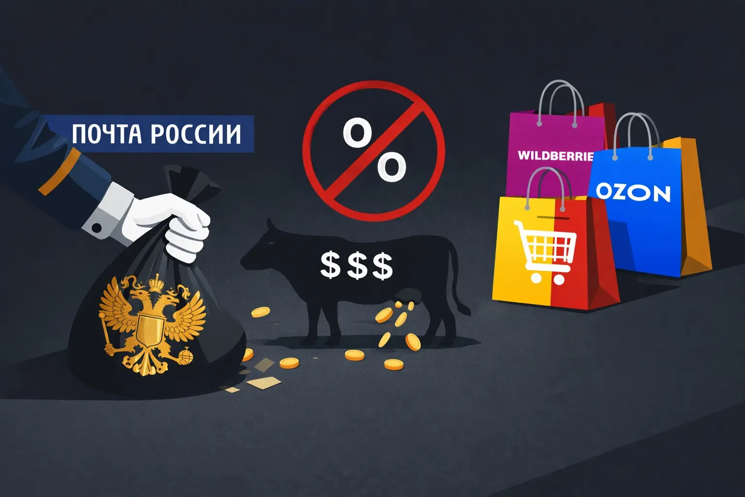 Почте не дали 3% с рынка, НО счёт бизнесу выставили | Сетка — социальная сеть от hh.ru