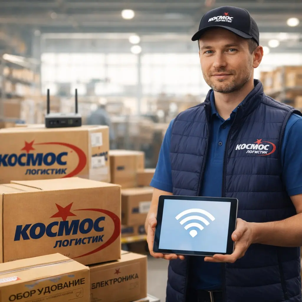 Как запустить Wi-Fi на складе
Для стабильной связи размещайте роутеры на высоте 3-4 метров. Мы в Космос Логистик используем направленные антенны, чтобы стеллажи не гасили сигнал | Сетка — социальная сеть от hh.ru