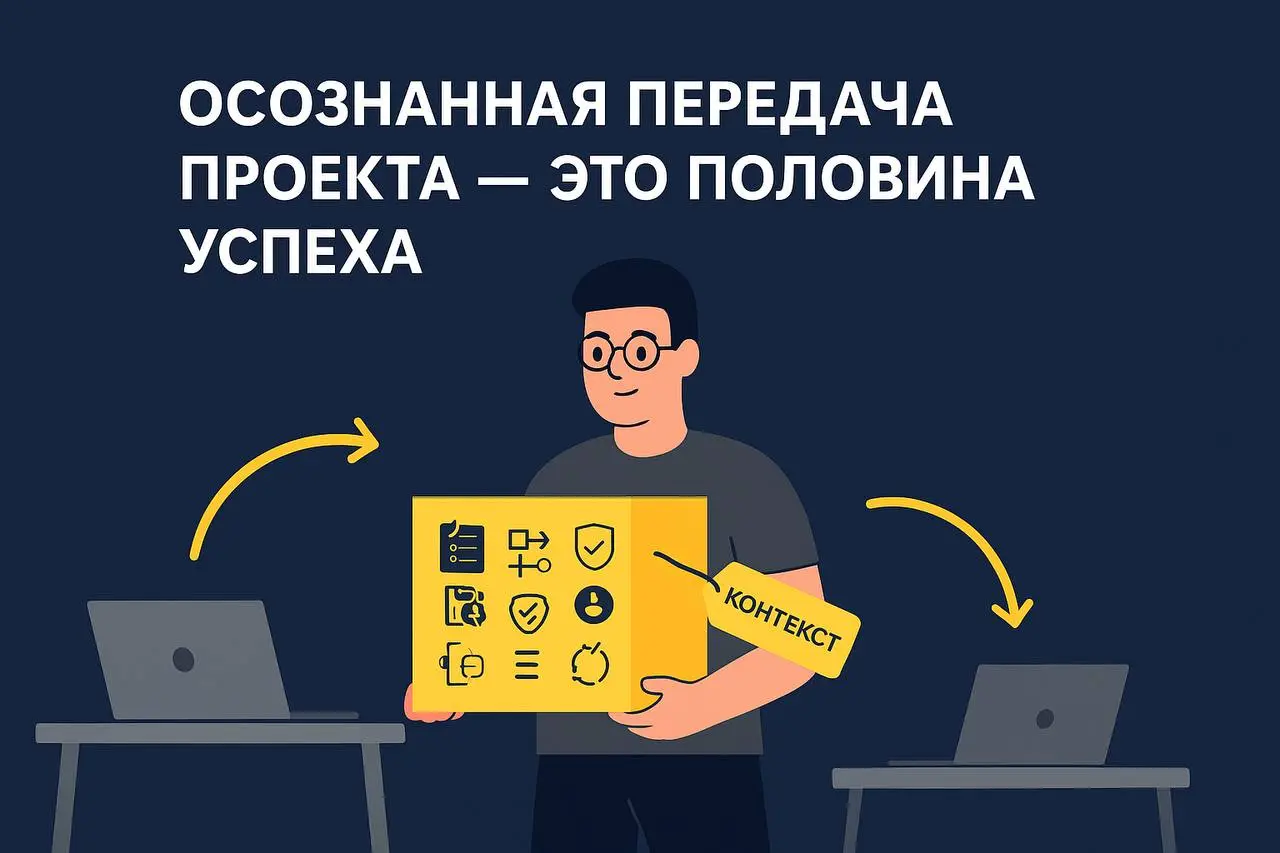 Почему передача проекта - это всегда риск?
Передача заказчика или смена аналитика - это тот момент, когда идеально выстроенные процессы могут внезапно поехать боком | Сетка — социальная сеть от hh.ru