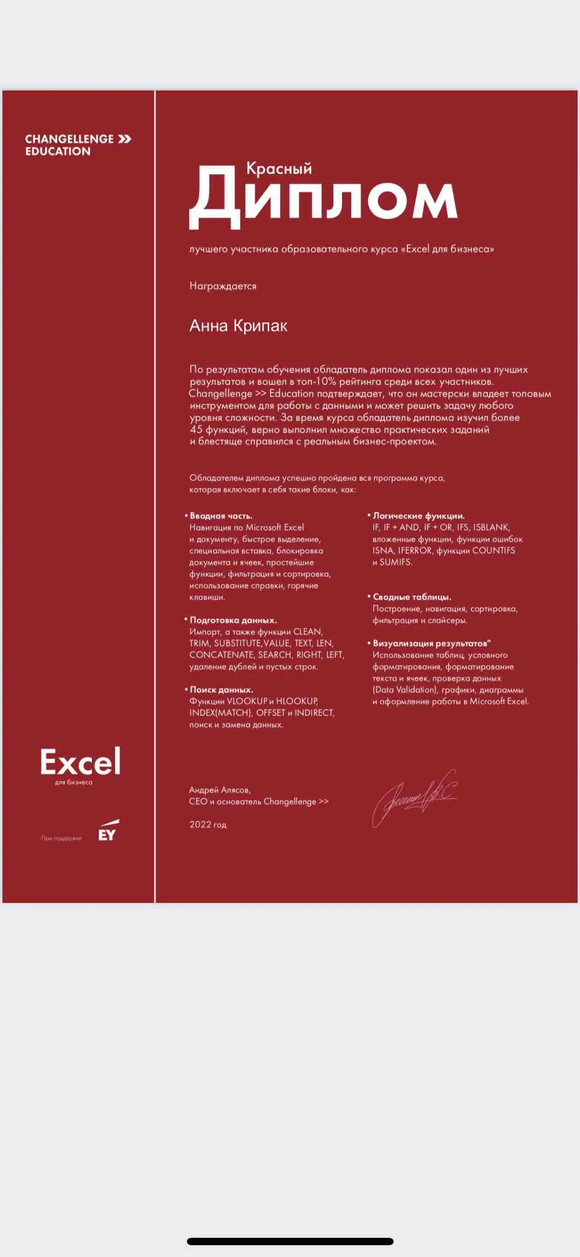 Network member avatar