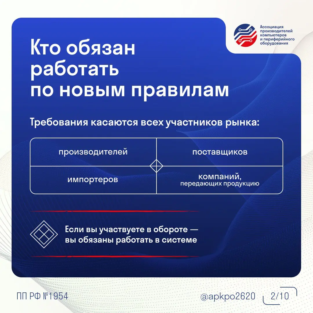 С 1 марта 2026 вступили в силу правила обязательной маркировки радиоэлектронной продукции.
Маркировка стала обязательной для всех участников оборота: производителей, импортеров и поставщиков | Сетка — социальная сеть от hh.ru