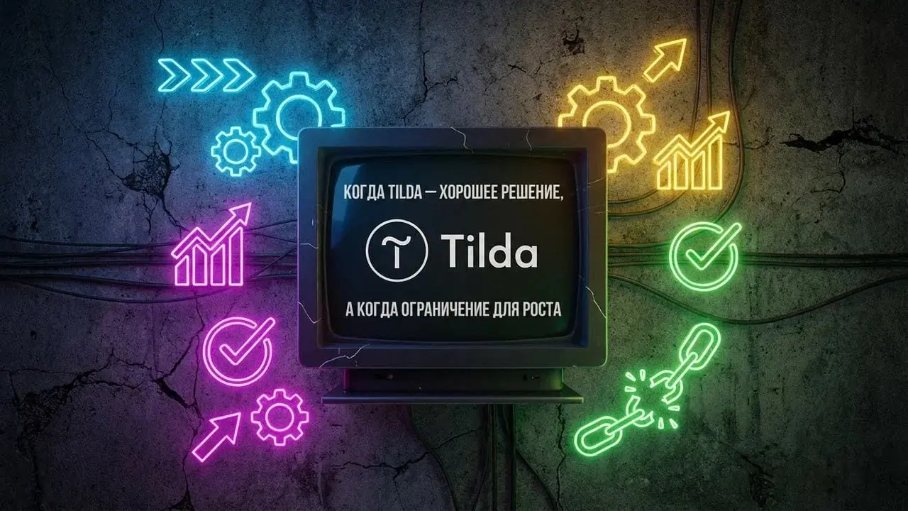 Когда Tilda - хорошее решение, а когда ограничение для роста
Tilda отлично подходит для задач, где важна скорость. Запуск новой услуги, тест спроса, временная акция, презентация проекта | Сетка — социальная сеть от hh.ru