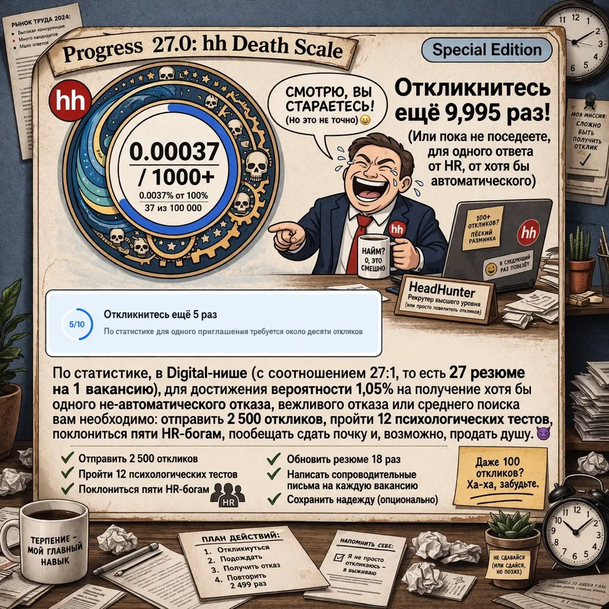 Немного практики | Сетка — социальная сеть от hh.ru
