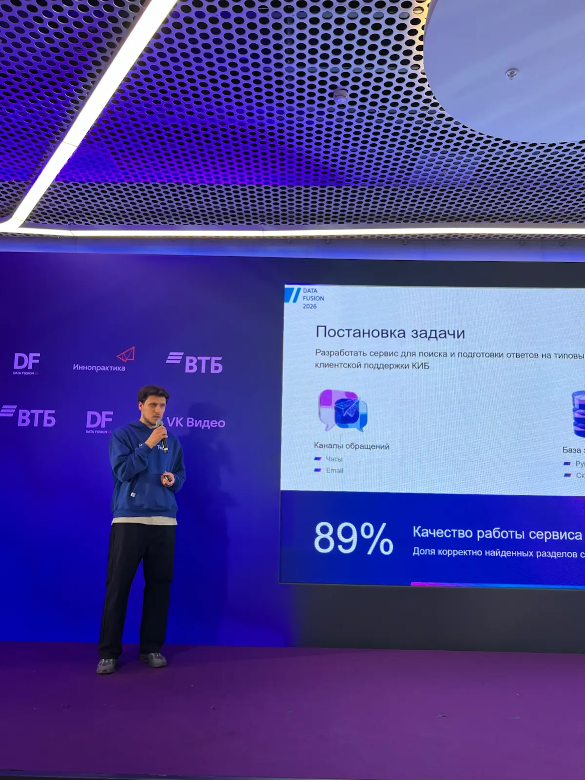 Первый день data fusion | Сетка — социальная сеть от hh.ru