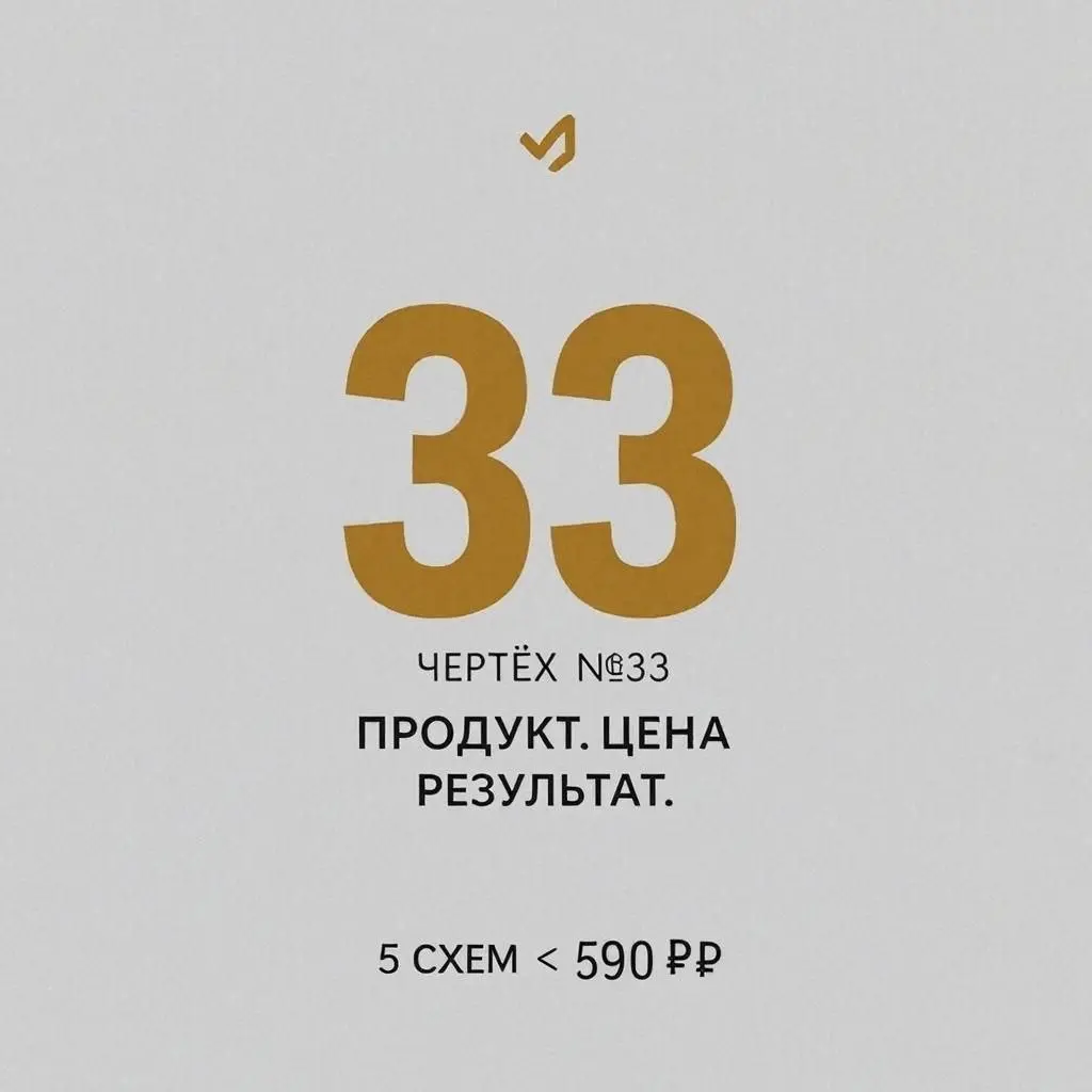 🏗️ Чертёж №33: Продукт. Цена. Результат. | Сетка — социальная сеть от hh.ru