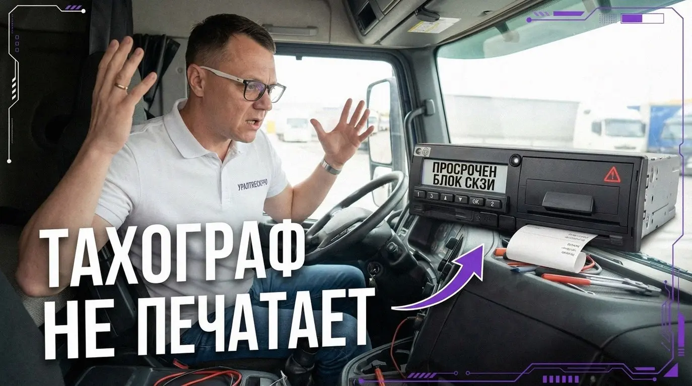 Тахограф заглючил, перестал печатать или потух экран? Знакомая ситуация для многих. Проблемы часто кроются в скачках напряжения, поломке термопринтера или сбоях СКЗИ | Сетка — социальная сеть от hh.ru