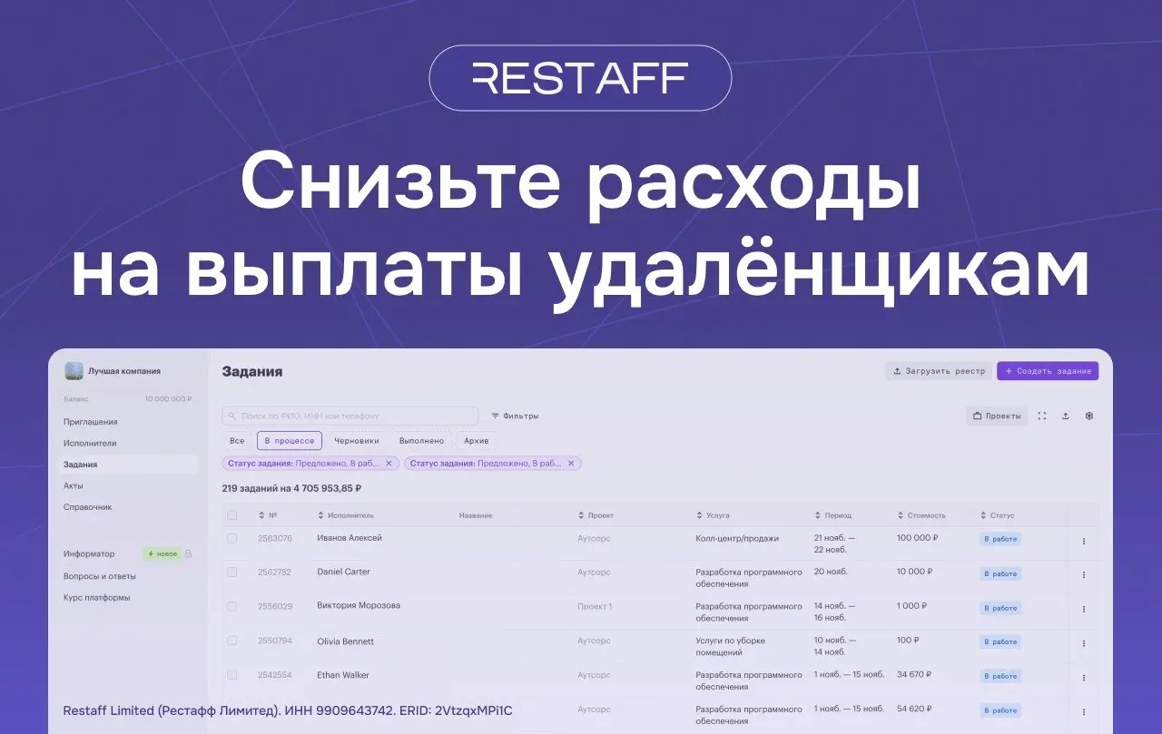 Выплаты команде в РФ и другие страны через платежные сервисы — это отдельный квест.
Часто на вид всё красиво — «3% комиссия» | Сетка — социальная сеть от hh.ru