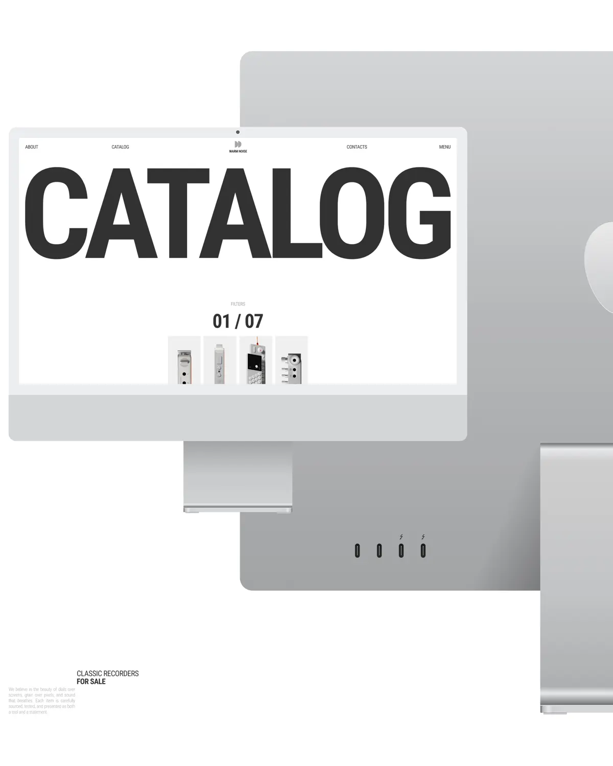 Online store Warm Noise | UX/UI | Website | Сетка — социальная сеть от hh.ru
