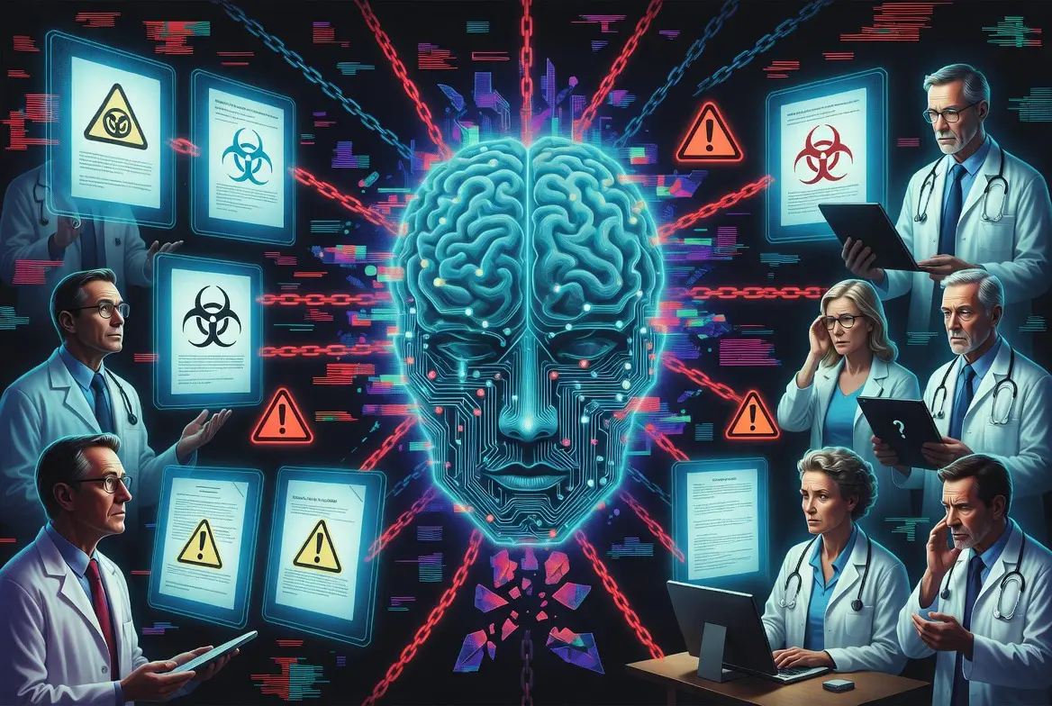Учёные выдумали болезнь «биксонимания», и ИИ начал рассказывать о ней как о реальной
Чат-боты вроде ChatGPT и Gemini уверенно описывали симптомы и даже рекомендовали обращаться к врачу | Сетка — социальная сеть от hh.ru