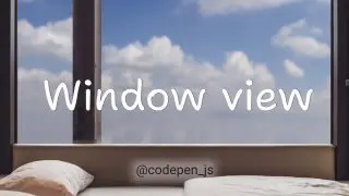 Window view — сцена со спальной комнатой и анимированным окном. Реализована с помощью CSS и JS
Канал в Max 🇷🇺
https://codepen.io/wakana-k/pen/zYyZOYy | Сетка — социальная сеть от hh.ru