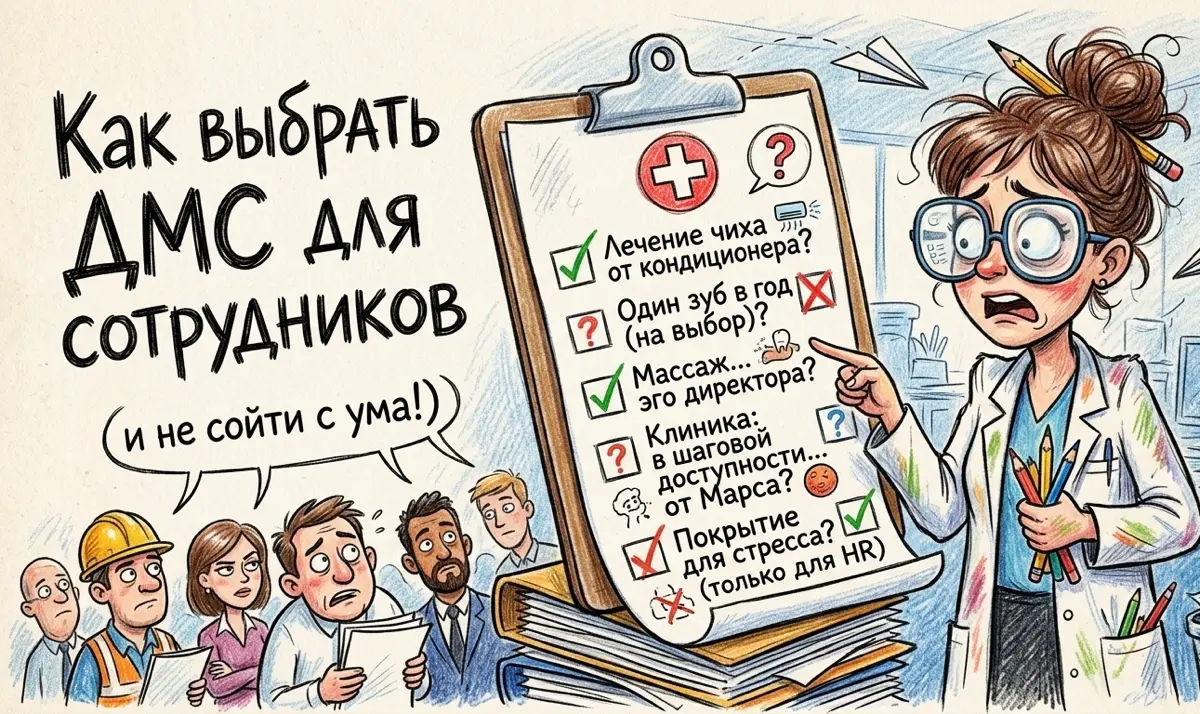 Как мы в компании выбирали ДМС | Сетка — социальная сеть от hh.ru