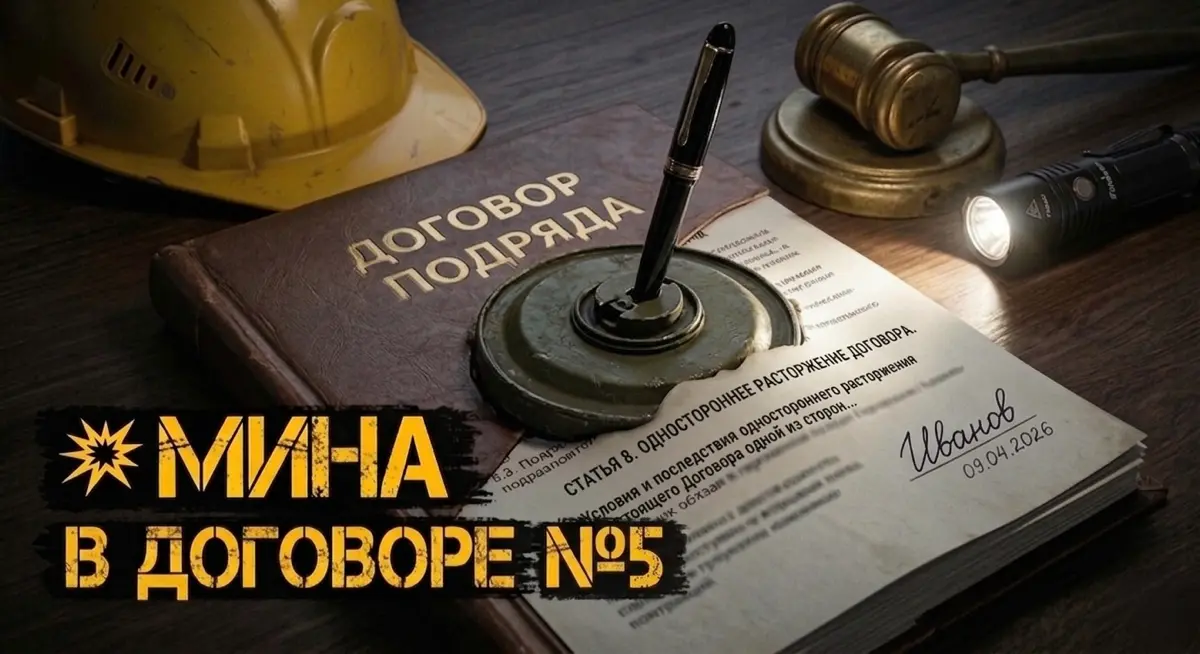 Расторжение договора: как один пункт меняет вектор рисков | Сетка — социальная сеть от hh.ru