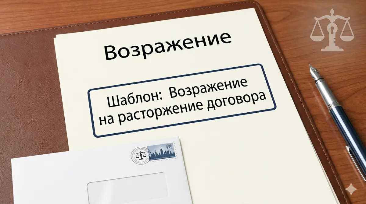 Шаблон: возражение на уведомление о расторжении договора | Сетка — социальная сеть от hh.ru