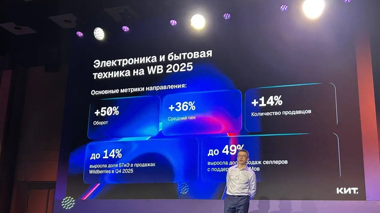 ⚡️ Wildberries усиливает позиции в категории электроники и бытовой техники
➡️ По итогам 2025 года доля e-commerce в этой категории достигла 58%, при этом на сам Wildberries уже приходится 19% всех про... | Сетка — социальная сеть от hh.ru
