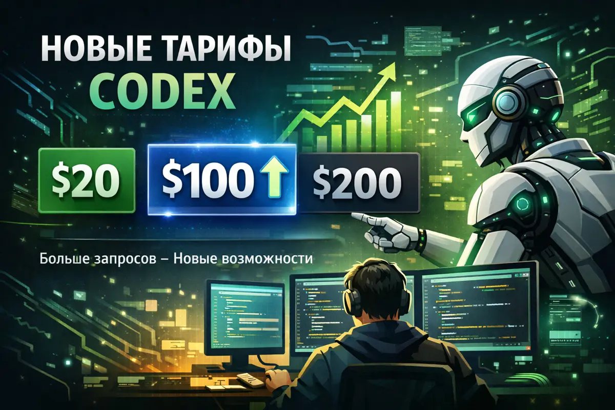 OpenAI меняет тарифы для Codex | Сетка — социальная сеть от hh.ru