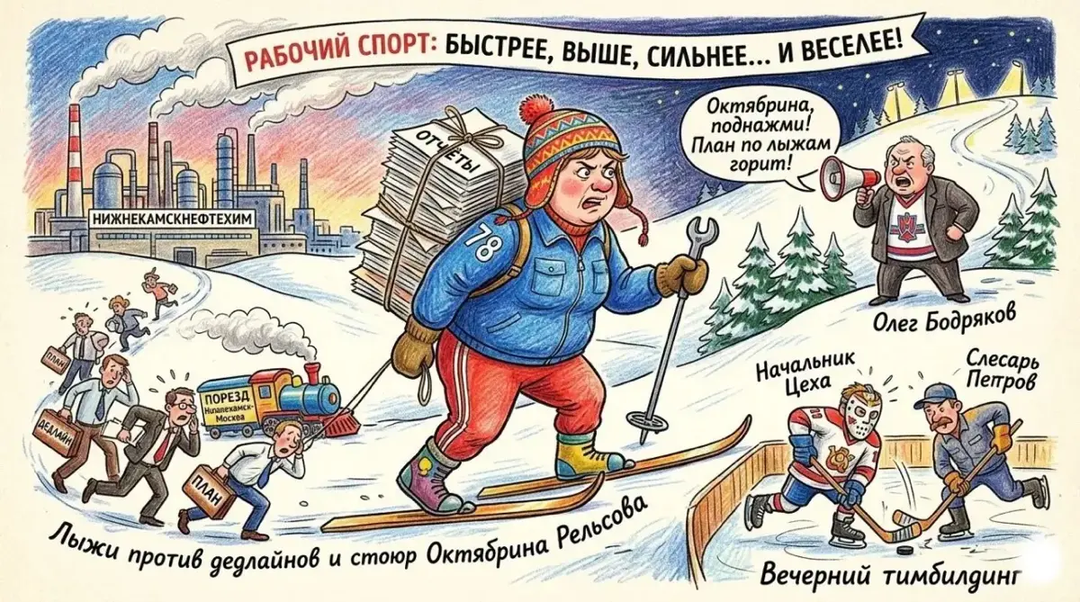 Парафин, пот и миллион на клюшки: тайная жизнь нижнекамских | Сетка — социальная сеть от hh.ru